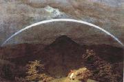 Caspar David Friedrich Mountain Landscape with Rainbow (mk10) china oil painting reproduction